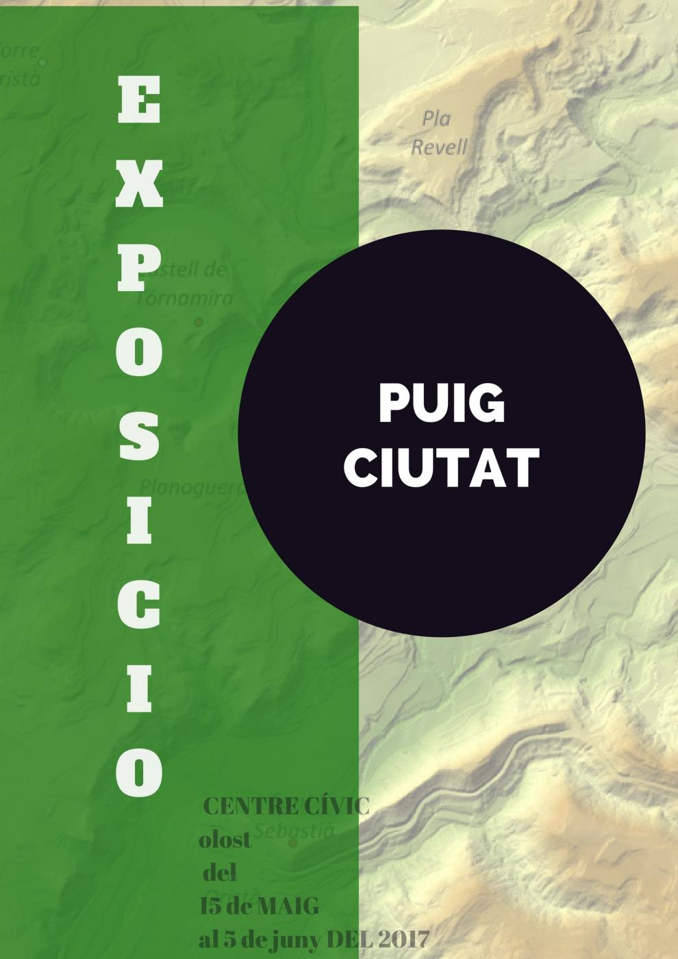 Exposició al Centre Cívic sobre el jaciment de Puig Ciutat